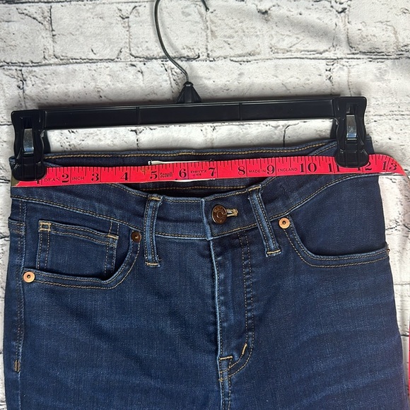Madewell Jeans 9” High Rise Skinny in Atlantic Size 25 Sold Out in Stores - Picture 16 of 16
